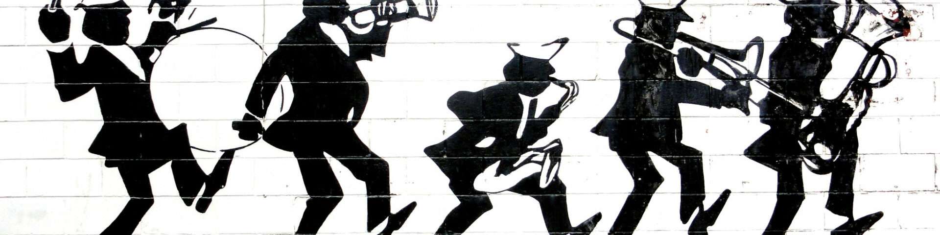 Jazz mural (street art)