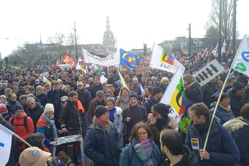 manif nantes